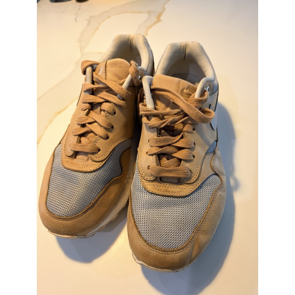 Nike Air Max 1 Flax Wheat Gum Light Brown Outdoor Green Size 8.5 A00795-200
